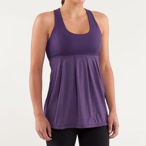 Lululemon Power Dance Tank
Heathered Concord Grape.
Size 4.
Pristine Condition.